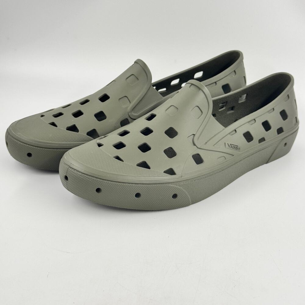 VANS UA Slip-On TRK Mens US Size 13 Grape Leaf Green VN0A5HF850K
